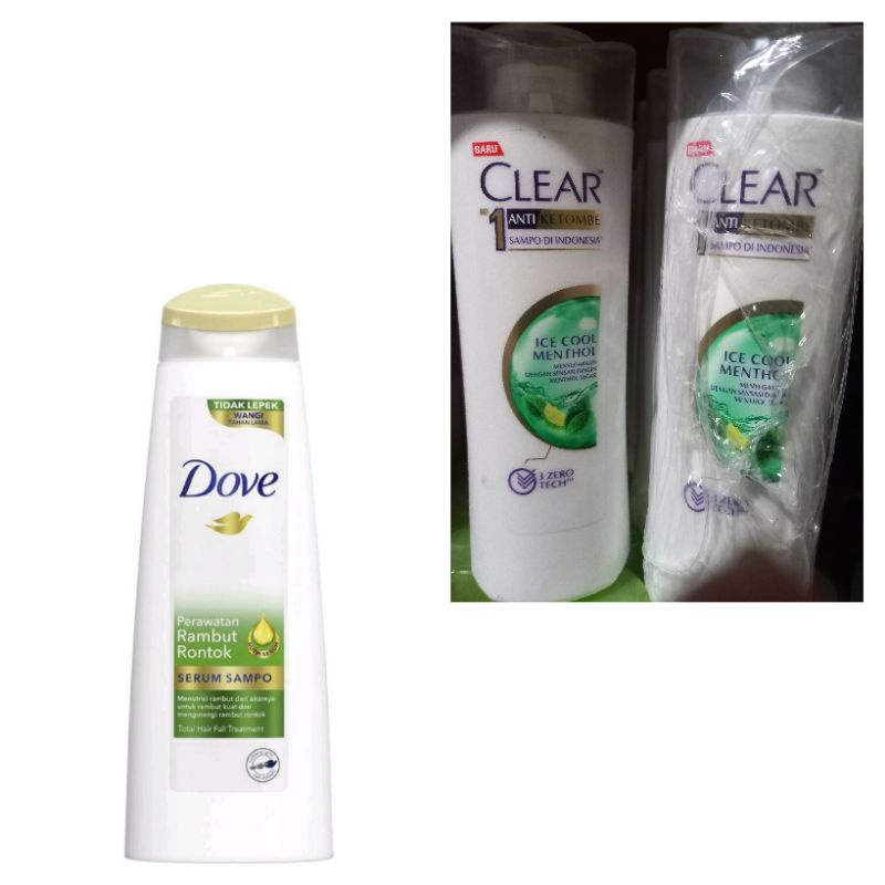 Jual Clear Anti ketombe men 70 Ml dove rambut rontok70ml | Shopee Indonesia