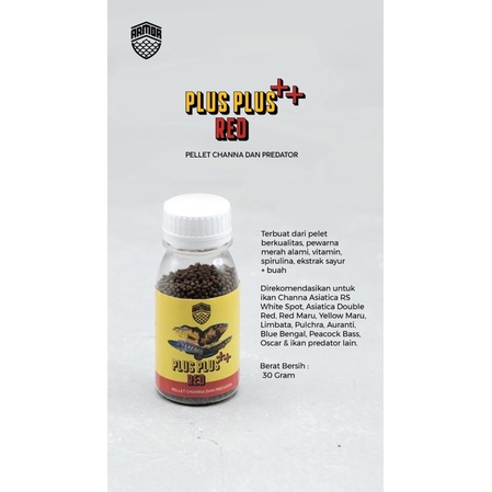 Jual Pellet Plus Plus By Armor / Pellet Channa / Pellet Penumbuh Bunga ...