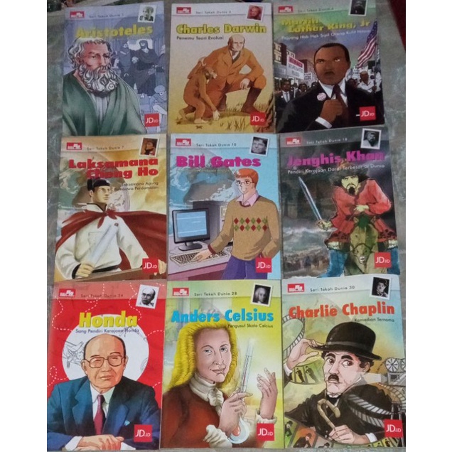 Jual Buku Komik Seri Tokoh Dunia | Shopee Indonesia