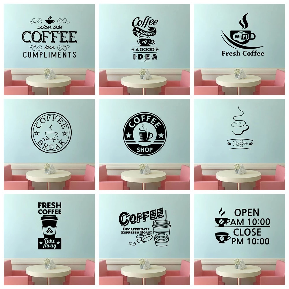 Jual Stiker Cafe coffe cutting | Shopee Indonesia