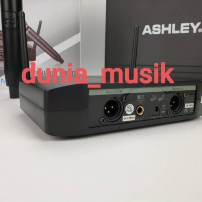Jual Mic Wireless ASHLEY Evolution Original garansi 1 tahun | Shopee ...