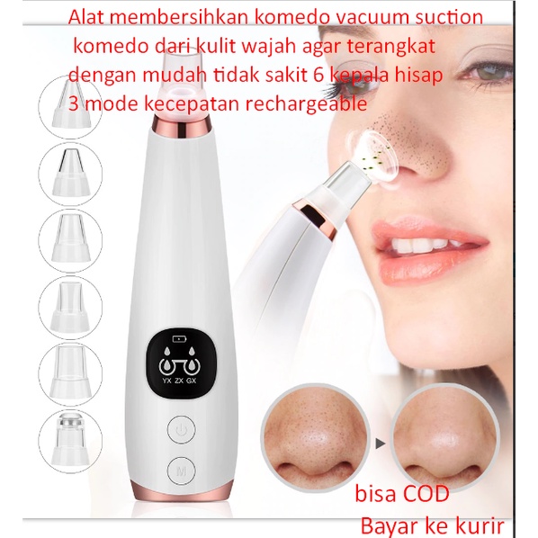 Jual Alat membersihkan komedo vacuum suction komedo dari kulit wajah