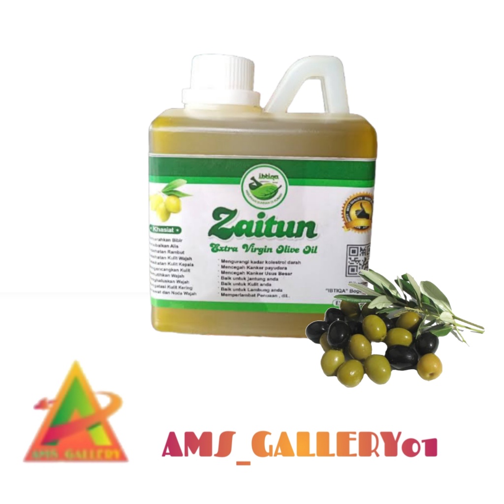 Jual Minyak Zaitun 500Ml Ibtiqa Extra Virgin Olive Oil | Minyak Zaitun