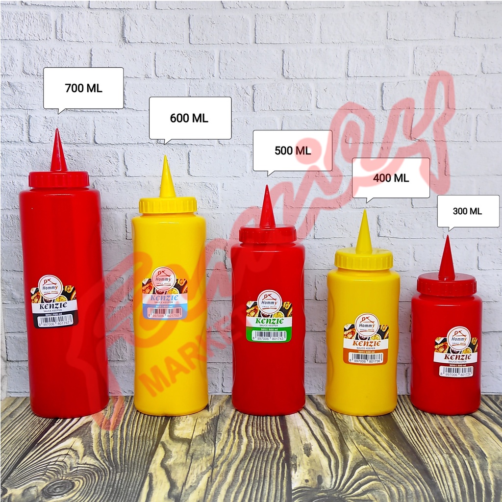 Jual BOTOL SAUS / BOTOL KECAP / BOTOL PLASTIK SERBAGUNA / BOTOL ...