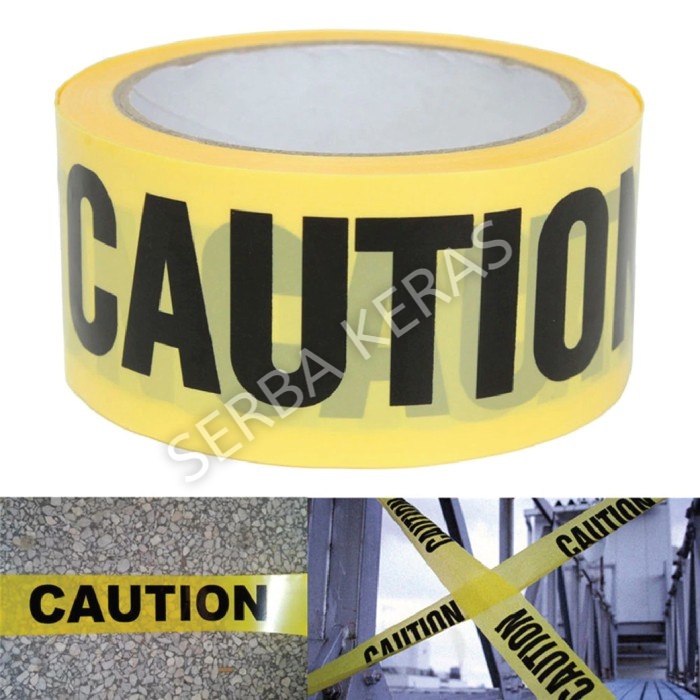 Jual SAFETY LINE TAPE CAUTION Lakban Garis Pengaman “CAUTION