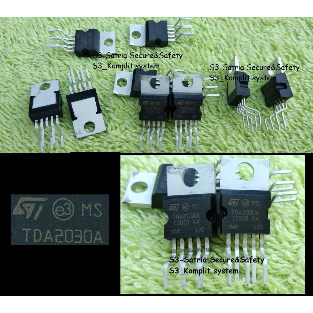 Jual Mosfet TDA2030A Transistor TDA 2030 A IC TDA2030 TR TDA 2030A ST ...