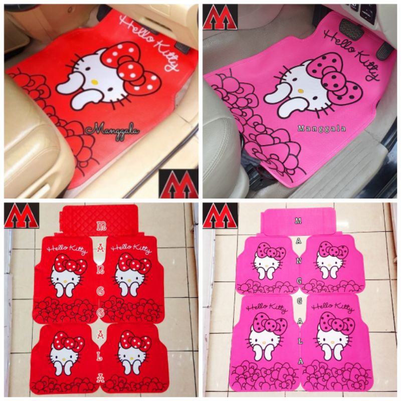 Jual Karpet Mobil Hello Kitty Tangan | Shopee Indonesia