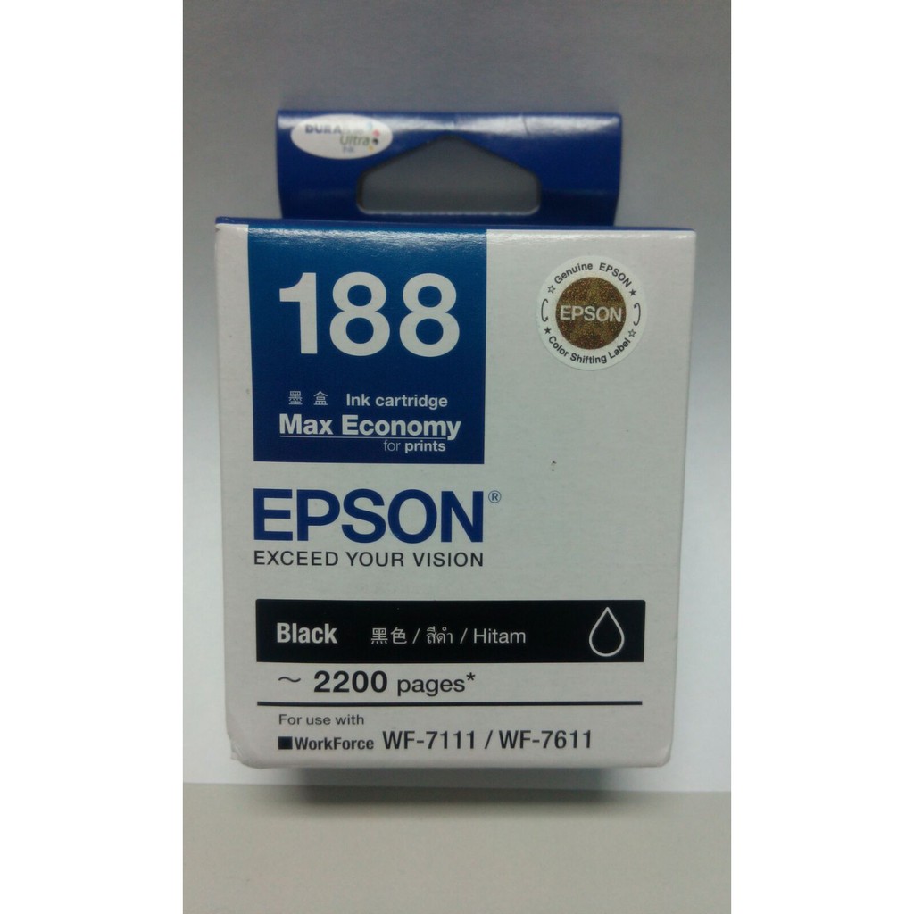 Tinta Epson T188 - black (WF-7111 dan WF-7611) (C13T188190) (3)