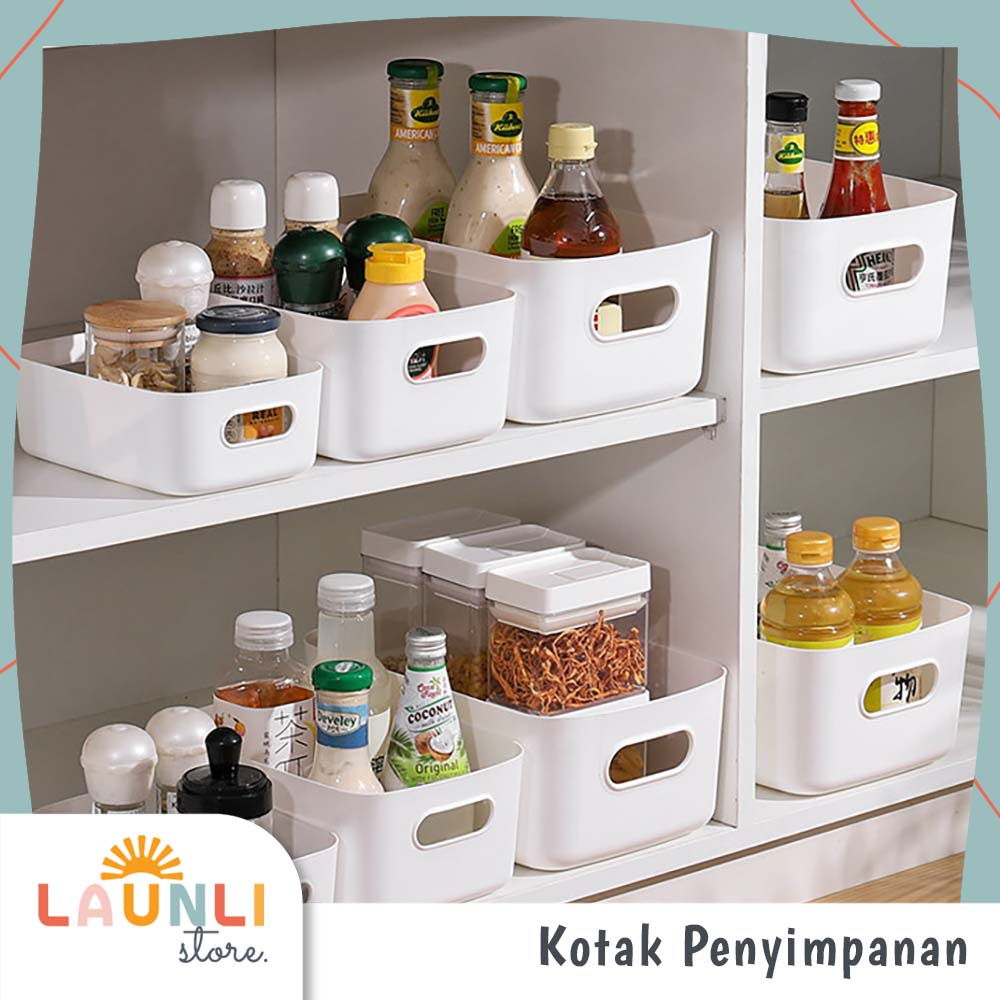 Jual Storage Box Organizer Container Kotak Keranjang Serbaguna Plastik ...