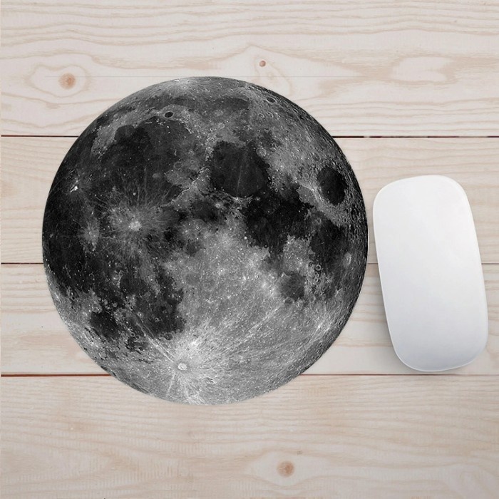 Jual Mouse Pad / Mousepad Bulat Motif Planet Hitam | Shopee Indonesia