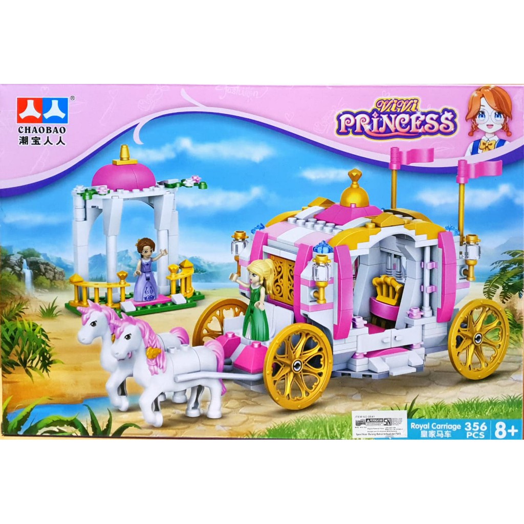 Jual Mainan Lego Princess Anak Perempuan Rapunzel Castle / Cinderella ...