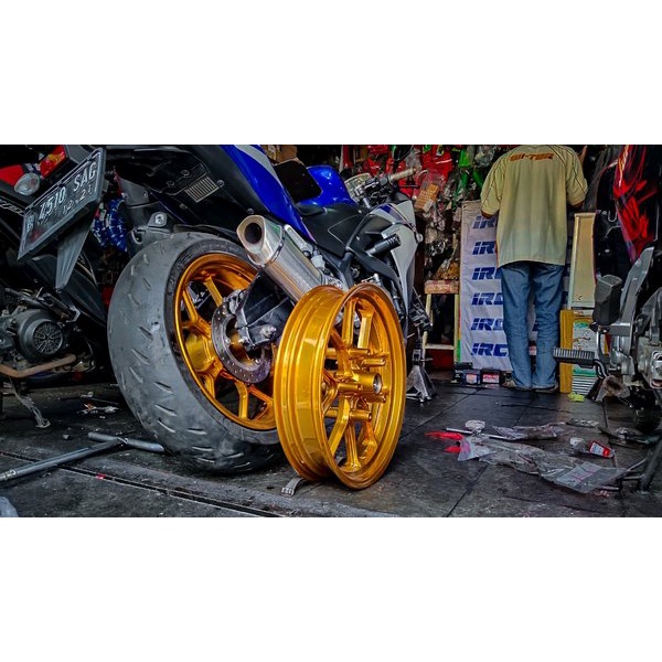 Jual VELG VROSSI ORIGINAL GOLD CANDY R25 ORIGINAL VROSSI VELG R25