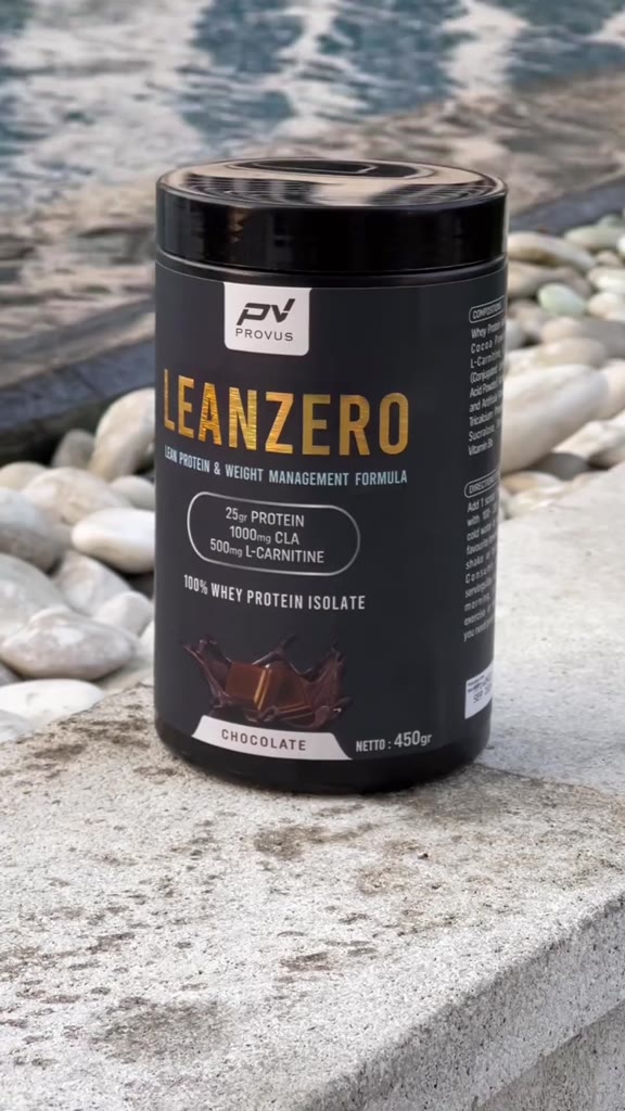 Jual PROVUS Lean Zero 1 lb 450 gram Whey Protein Isolate + Fat Burner ...