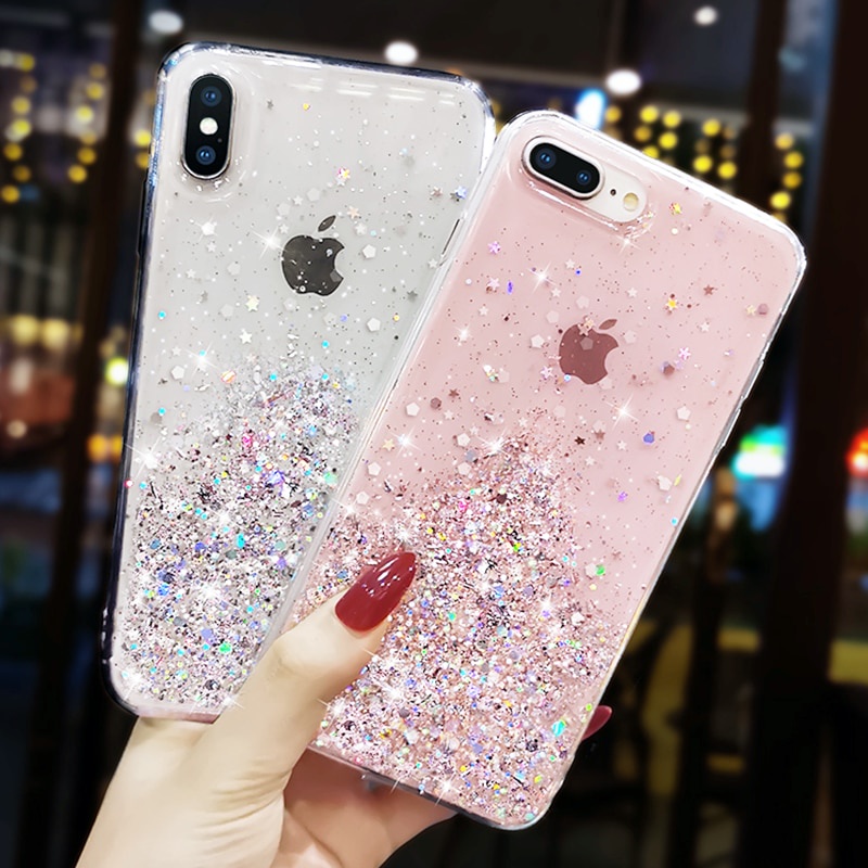 Jual CASE GLITTER IPHONE 6S 6S PLUS SOFT CASE GLITTER JELLY