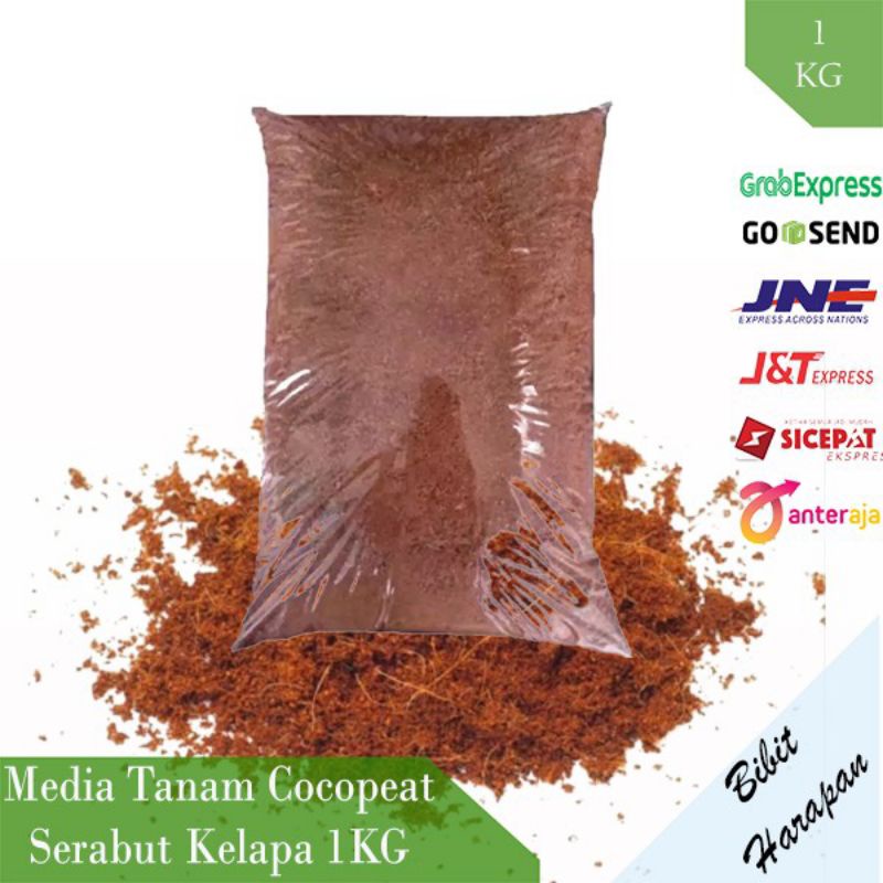 Jual Media Tanam Cocopeat Repack 1 Kg Serabut Sabut Kelapa - Media ...