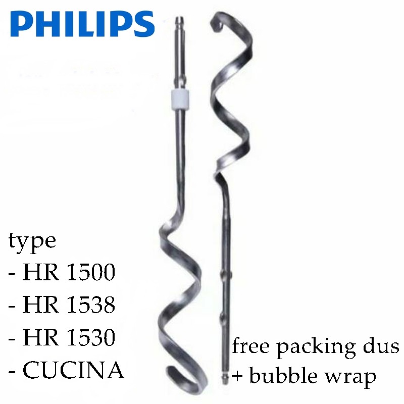 Jual Stick mixer spiral philips Original dough hook Shopee Indonesia