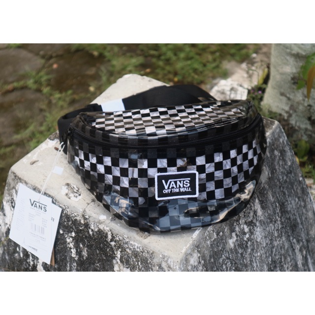 vans clear cut fanny bag