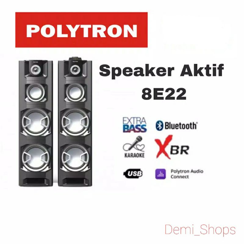 Jual Speaker Aktif Polytron PAS 8EF22/PAS 8E20 | Shopee Indonesia