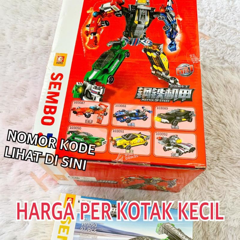 Jual MAINAN BLOCK SEMBO 6 IN 1 BALOK BLOK BONGKAR PASANG KECIL BISA ...