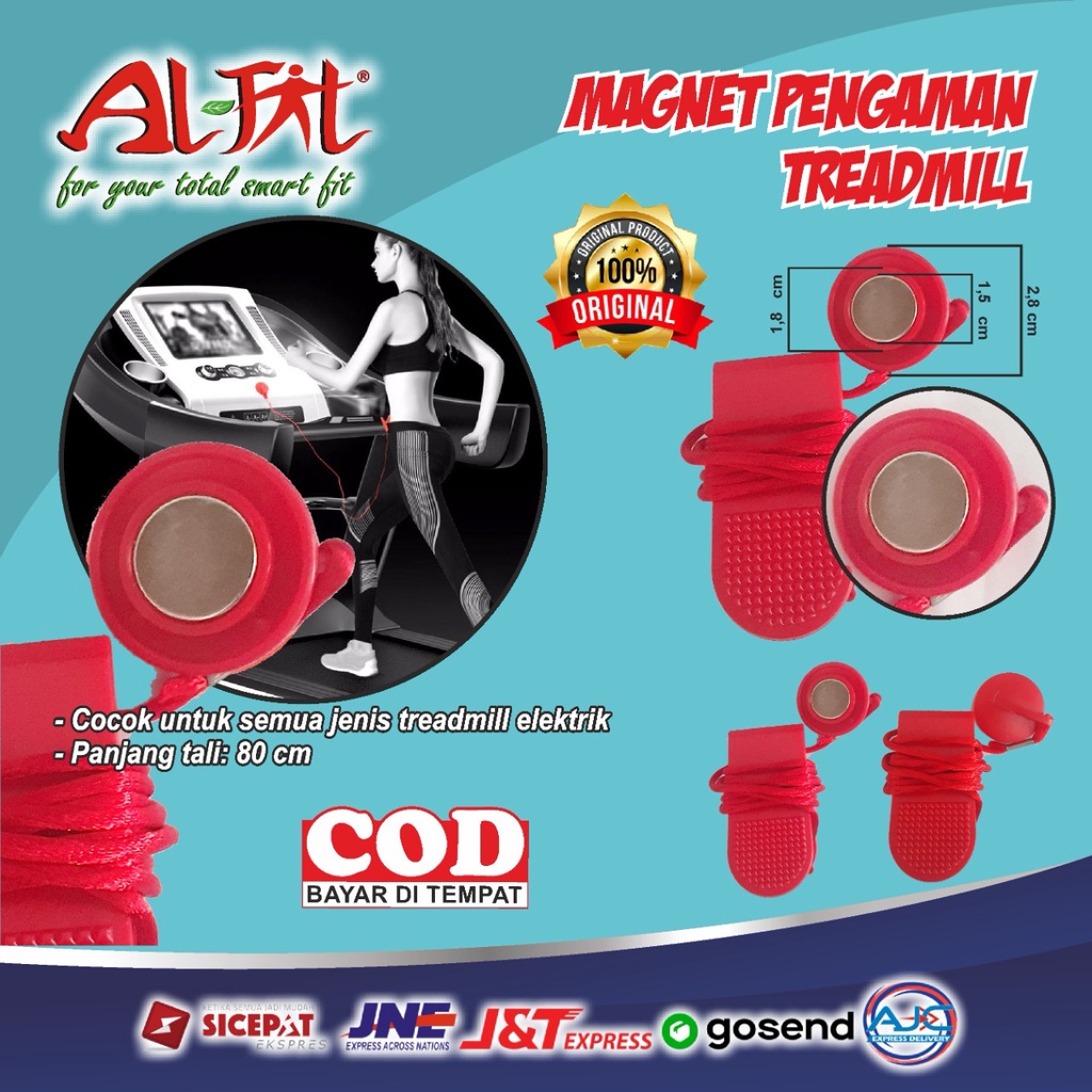 Jual Treadmill Treatmill Treadmil Threadmill Safety Key Bahan Plastik ...