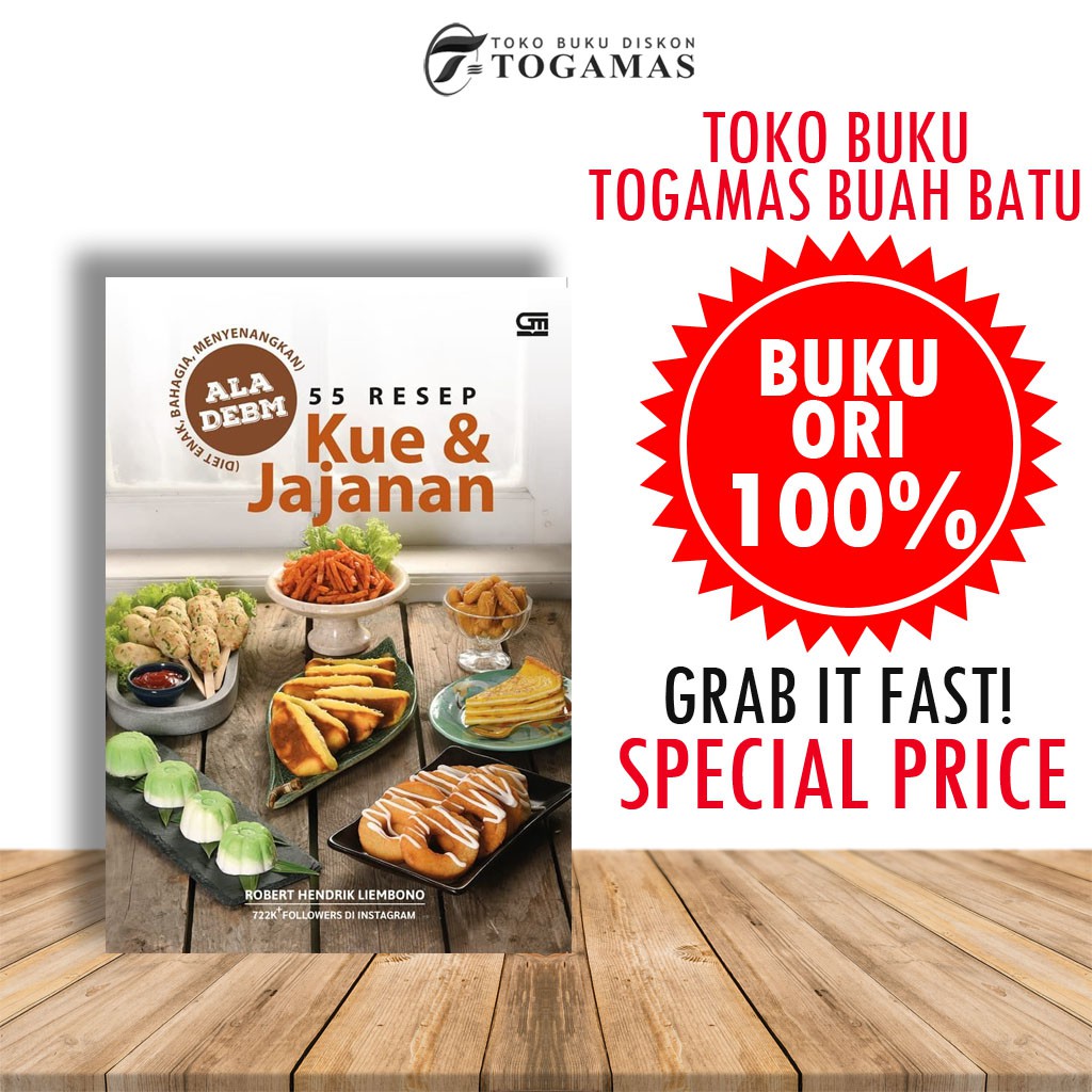 Jual 55 RESEP KUE & JAJANAN ALA DBM | Shopee Indonesia