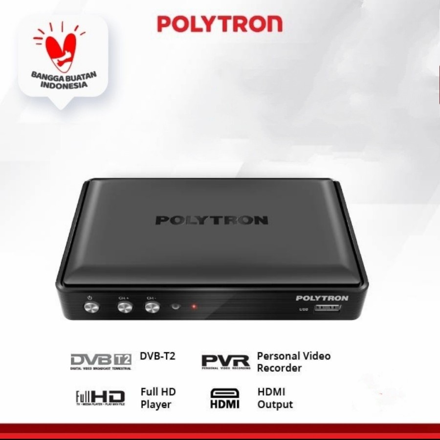 Jual POLYTRON DIGITAL SET TOP BOX PDV-600T2 / PDV 610 T2 DIGITAL ...