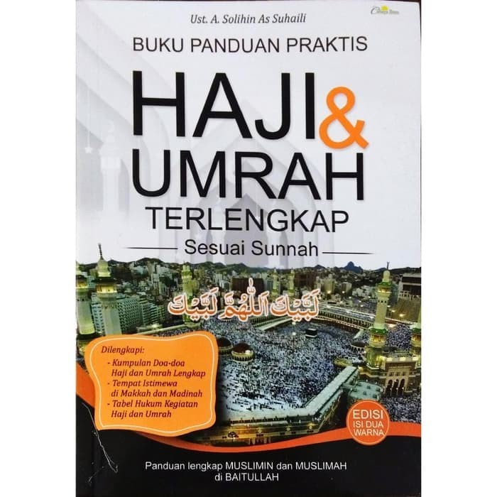 Jual Buku Panduan Praktis Haji And Umrah Terlengkap Sesuai Sunnah Sc