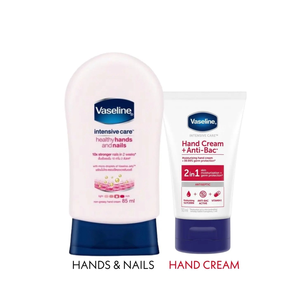 Jual Vaseline Intensive Care Healthy Hands And Nails Hand Cream Pelembab Tangan And Kuku Shopee 1407