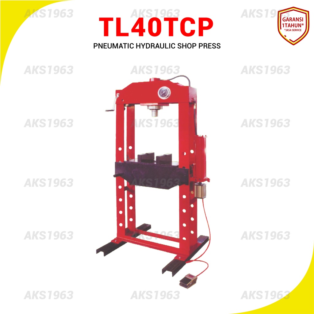 Jual Mesin Press Hidrolik Pneumatic Hydraulic Shop Press 40Ton AKS ...