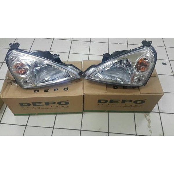 Jual head lamp lampu besar aerio 2003 baleno next g depo 218-1127-RD-E ...