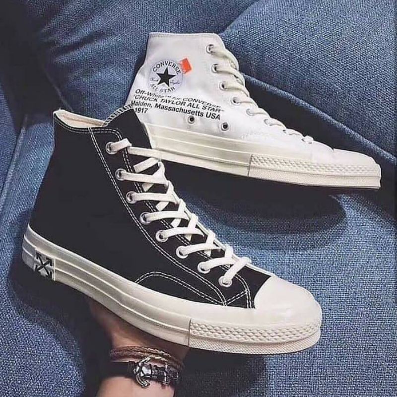 Converse off outlet white jakarta