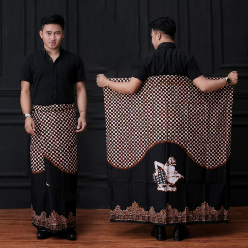 Jual Sarung Batik Wayang Semar Sarung Budaya Sarung Batik