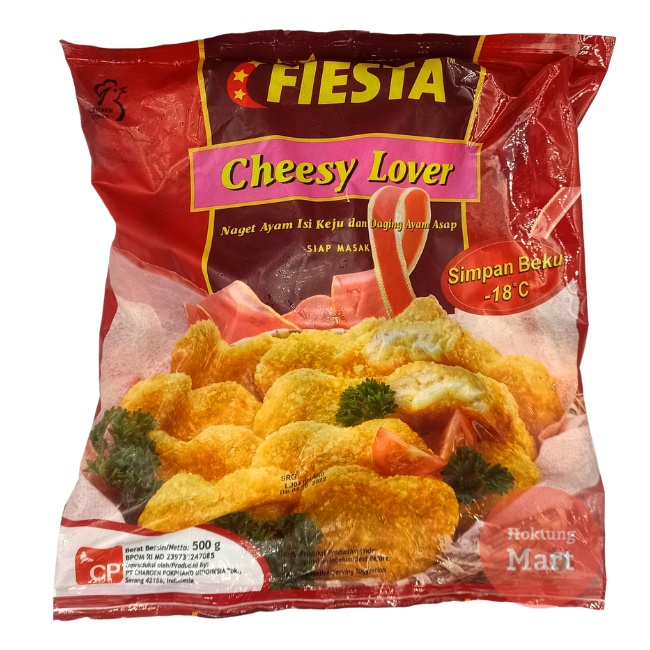 Jual Fiesta Cheesy Lover 400gram Chicken Nugget Cheese | Shopee Indonesia