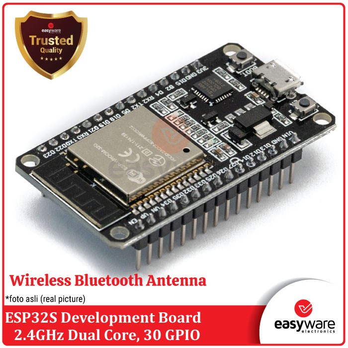 Jual ESP32 ESP-32S WiFi + Bluetooth Dual - Mode Developement Board ...