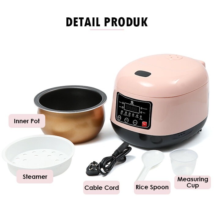 Jual GM Bear Rice Cooker 1.2 Liter 1339 - Belva Penanak Nasi dan Bubur ...