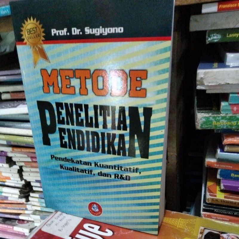 Jual BUKU METODE PENELITIAN PENDIDIKAN BY SUGIYONO | Shopee Indonesia