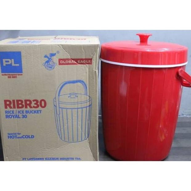 Jual RICE BUCKET ICE TEMPAT PENYIMPANAN NASI ES BATU BOX 30 LITER 30L L ...