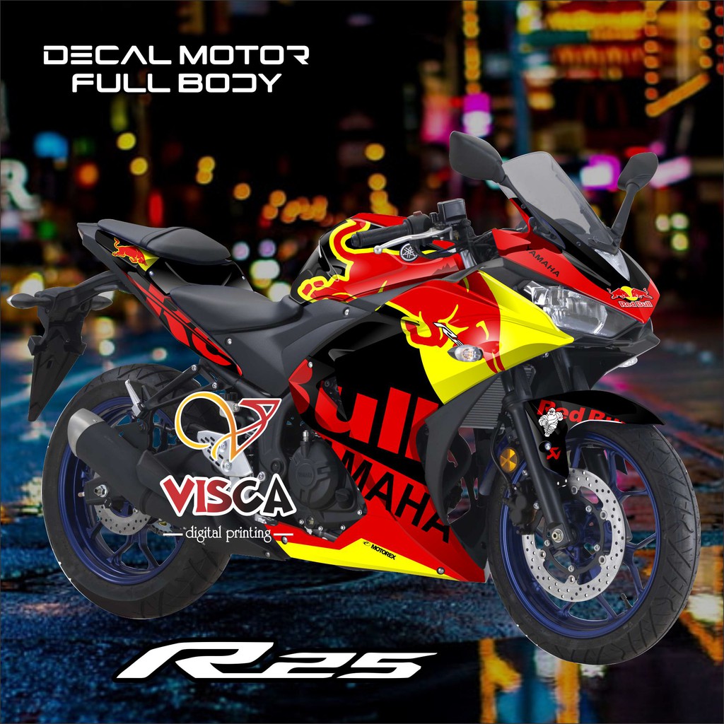 Jual Decal R25 Old Full Body Stiker R25 Old Full Body Dekal R25 Old ...