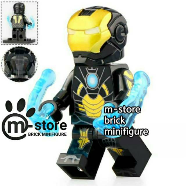 Jual brick iron man ironman mark 20 mk 20 mark xx python mini toy