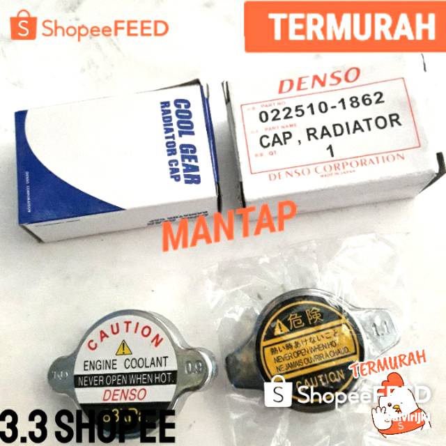Jual CAP,RADIATOR/TUTUP RADIATOR DENSO | Shopee Indonesia