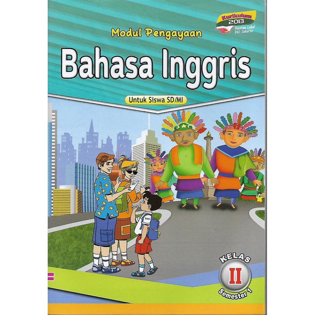 Jual Buku Modul Pengayaan/LKS Bahasa Inggris Kelas 2 SD/MI Semester 1 ...