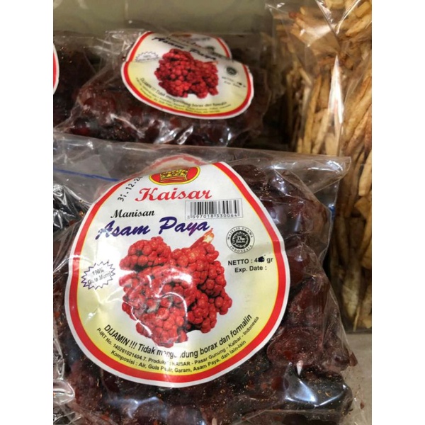 Jual MANISAN ASAM PAYA 400gr PRODUKSI KAISAR , ATAP SON , ATAP SENG ...