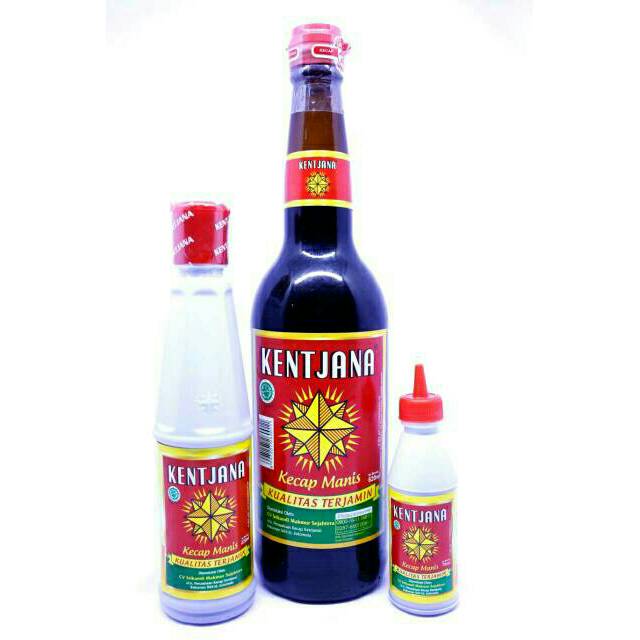 Jual Kecap manis cap Kentjana / kecap kentjana khas kebumen 220ml ...