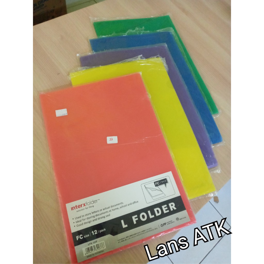 Jual Map L InterX Folder FC size LFX 100F map | Shopee Indonesia