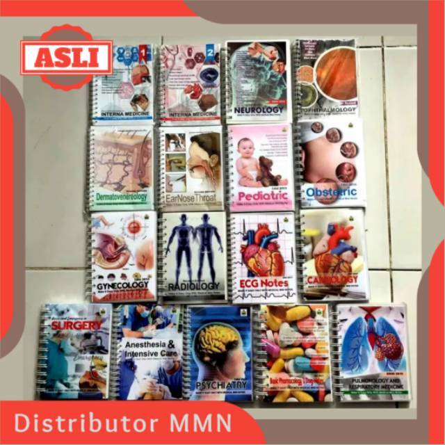 Jual Paket Lengkap 19 Buku MMN Medical Mini Notes ASLI Terbaik - Buku ...