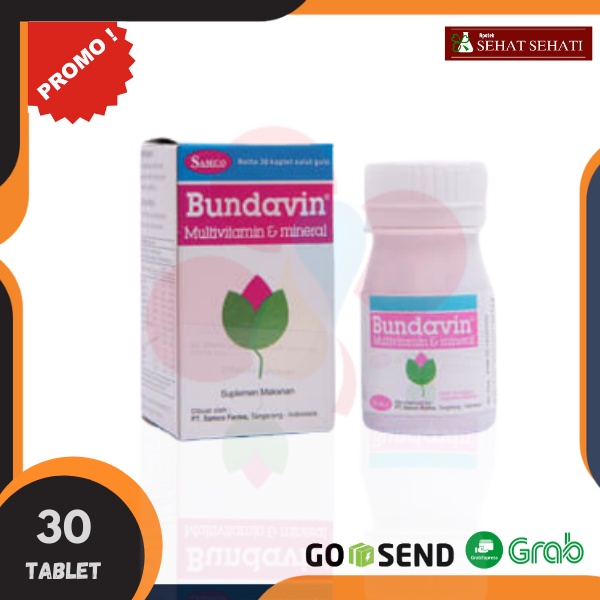 Jual Bundavin Vitamin Ibu Hamil dan Menyusui - 30 Tablet | Shopee Indonesia