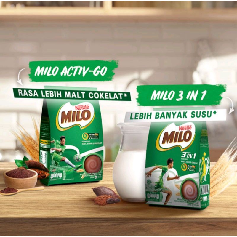 Jual Milo Healthy Drink 3in1 actigen-E 790gr | Shopee Indonesia