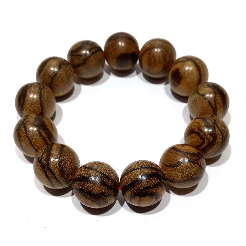 Jual Gelang Kayu Gaharu Asal Kalimantan Ulir Natural Alami Variasi