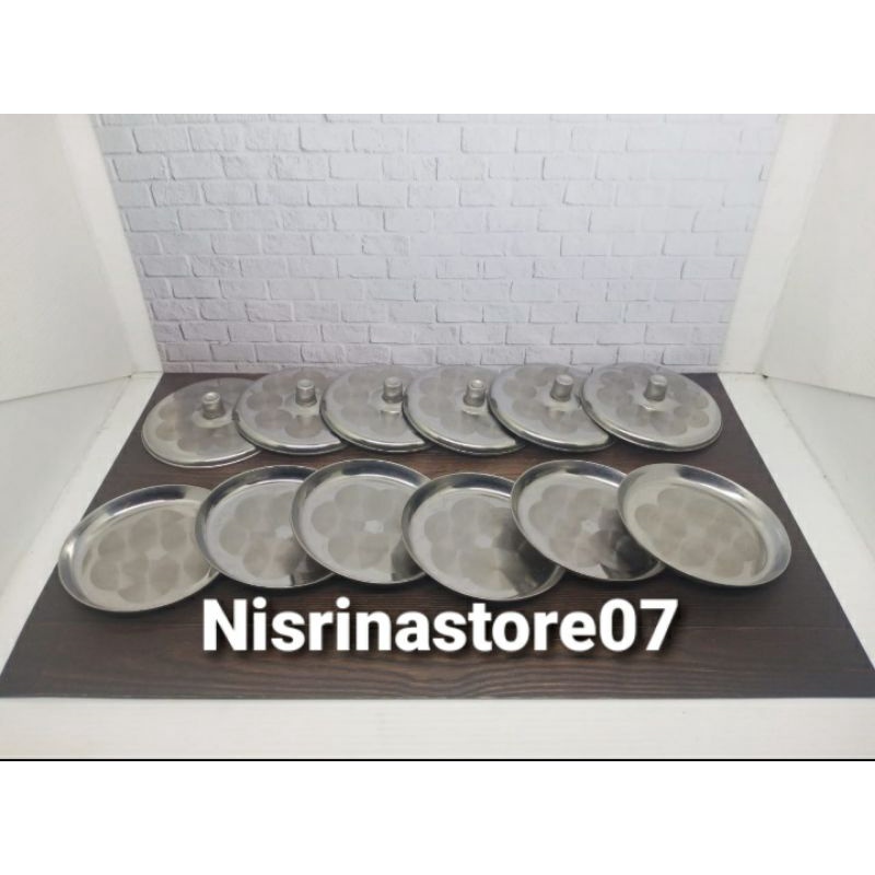 Jual Set Tutup Tatakan Gelas Stainless Gelas Cover Diameter 8 Cm Shopee Indonesia 0178