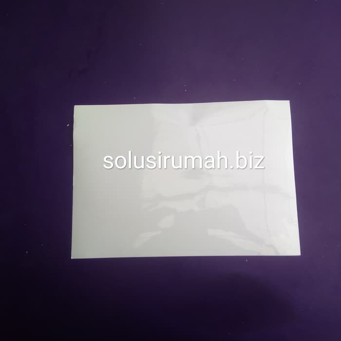 Jual KERTAS STIKER A4 STICKER BENING TRANSPARANT PERLEMBAR | Shopee ...